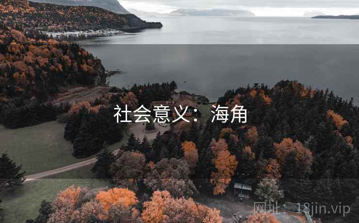 社会意义:海角